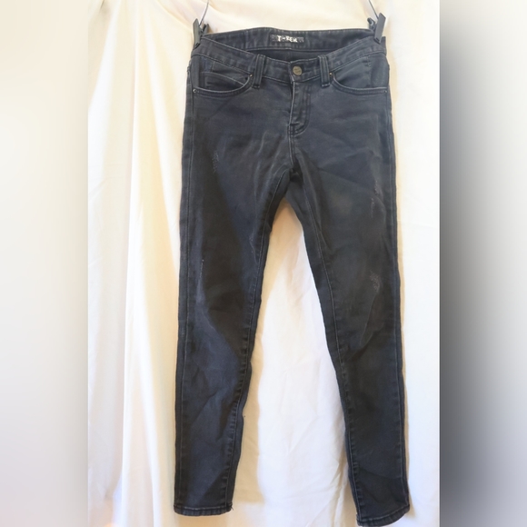 T-Rex Jeans Black Denim Cotton Pants Size 28 - Picture 9 of 13